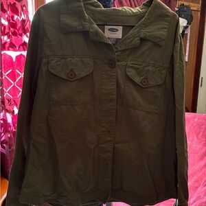 Old Navy Women's Olive Jacket